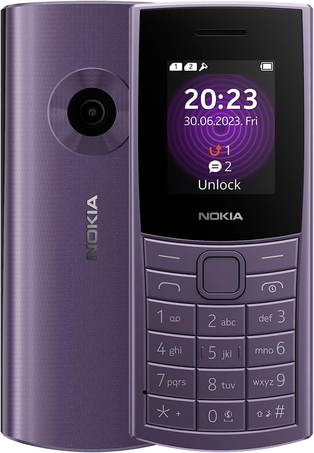 NOKIA 110 4G TA-1549 DS Purple image number 4