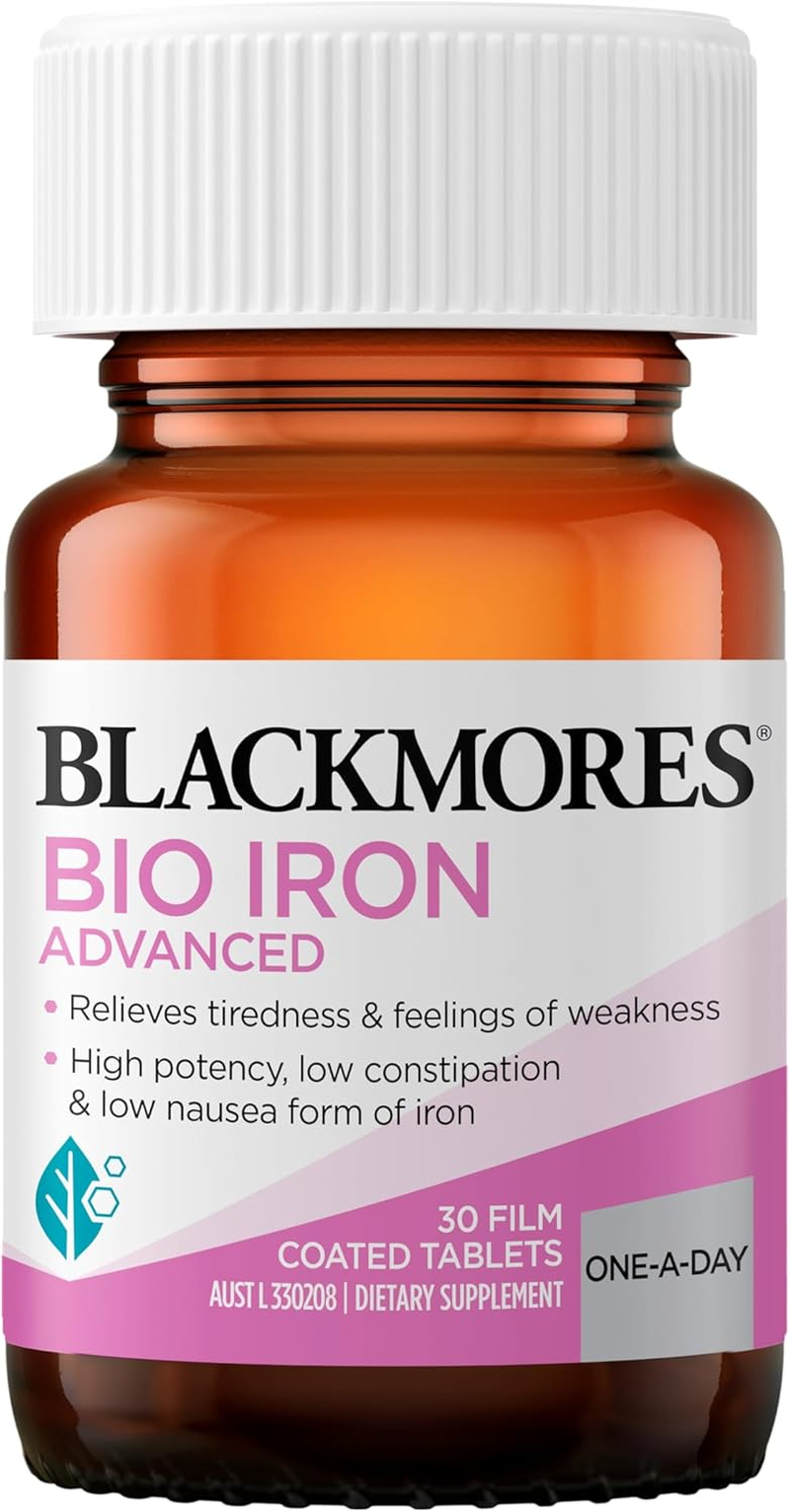 Blackmores Bio Iron Advanced | Supports Blood Health & Immune System Function | 30 Tablets image number 6