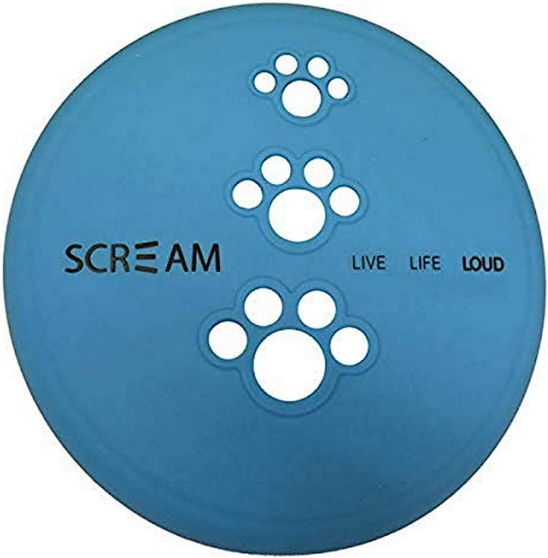 SCREAM Pet Flyer Disc, Loud Blue