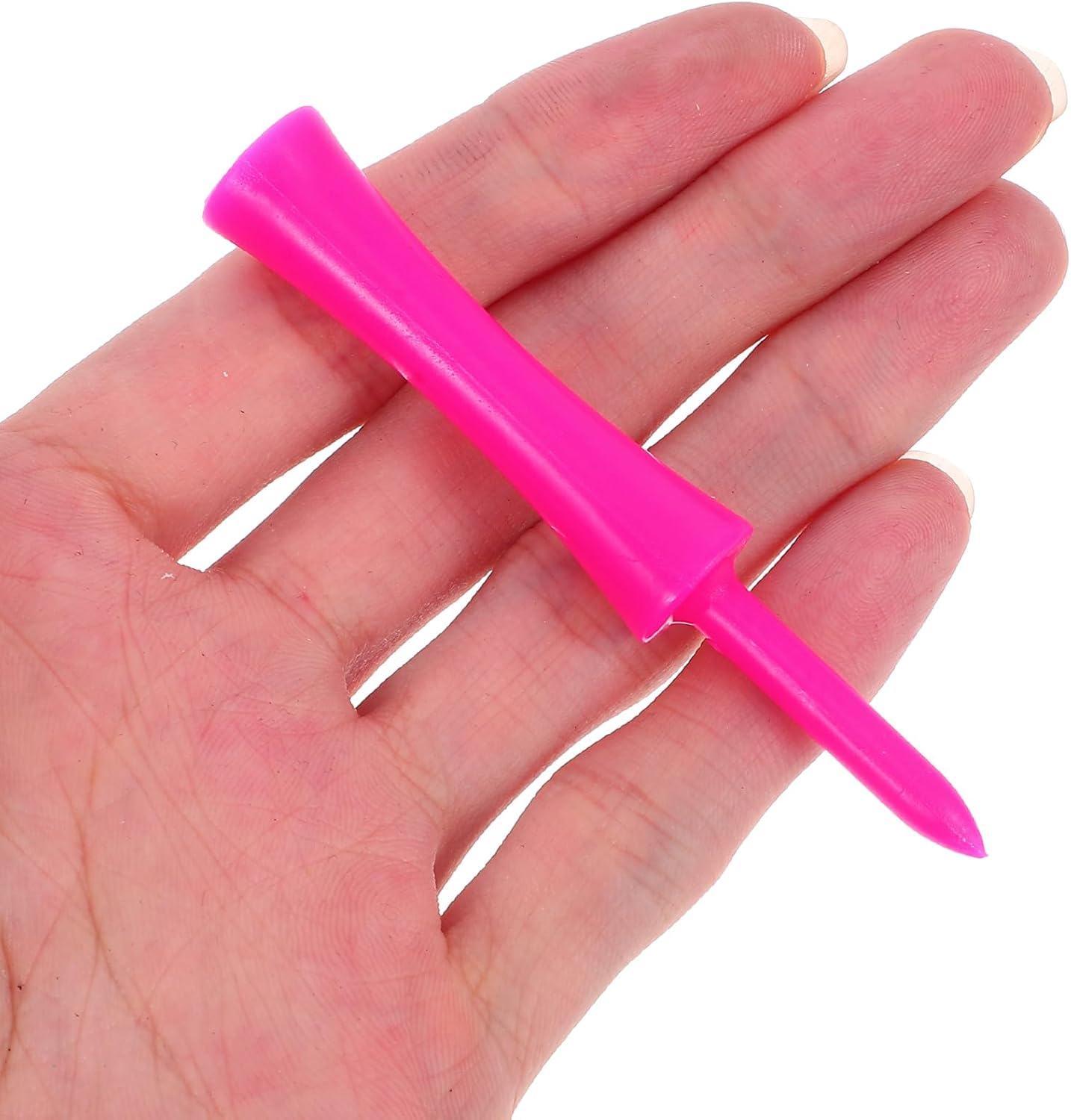 Sosoport 40Pcs Plastic Golf Tees Unbreakable Golf Tees Durability and Stability Golf Tee Mixed Colors image number 5