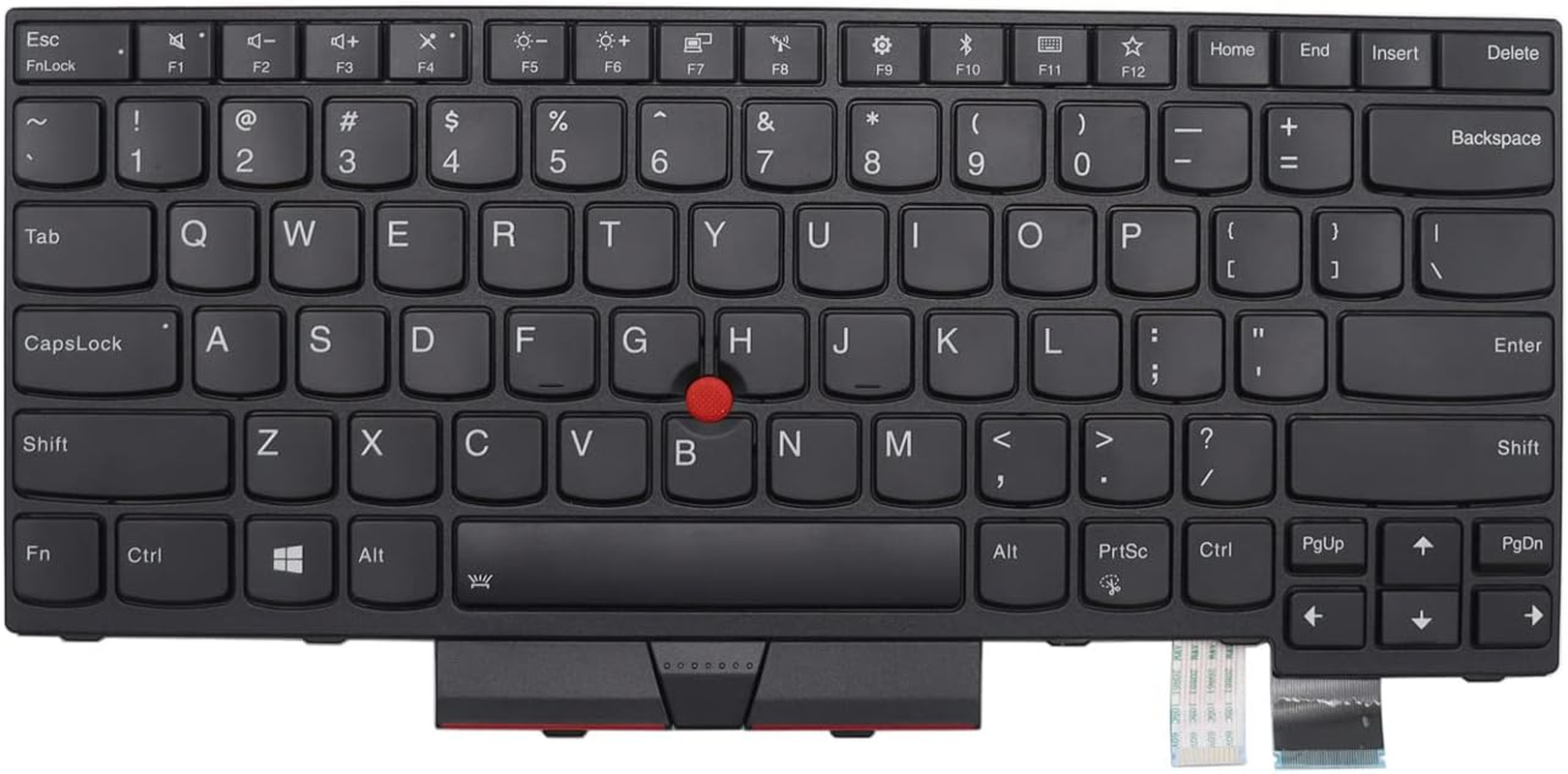 New Replacement Keyboard for Lenovo IBM Thinkpad T470 T480 A475 A485 with Backlit 01AX487 01AX528 01AX569 01HX499 01HX419 01HX459 SN20L72849 SN20L72890 9Z.NDBBT.B01 NSK-ZB0BT PK1312D3B00