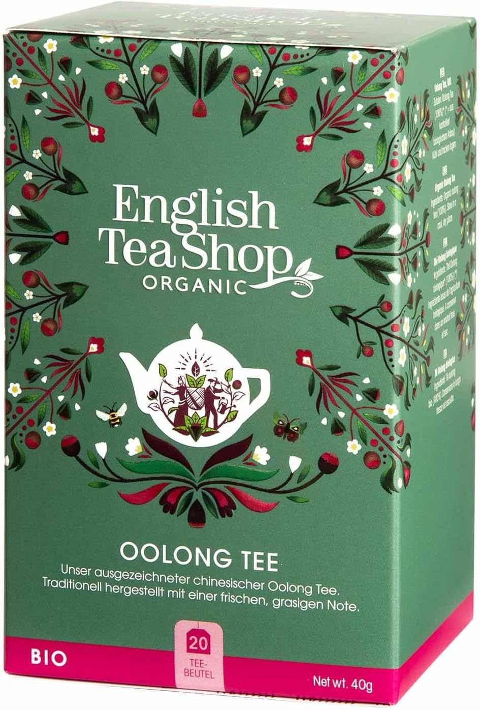 English Tea Shop Organic Oolong 20 Teabags