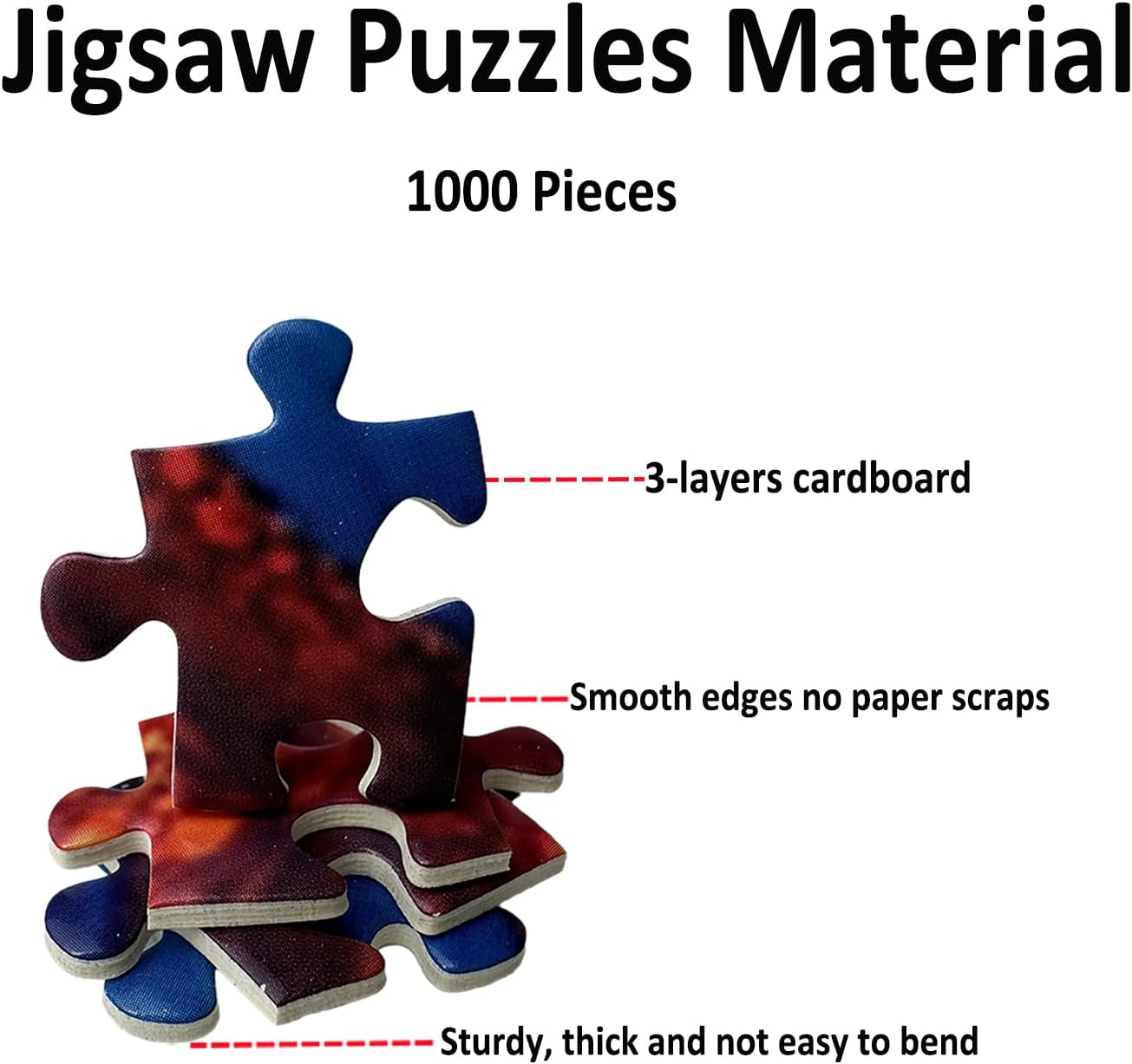 1000 Pieces Jigsaw Puzzles for Adults Octopus Puzzles Impossible Hard Difficult Challenging Puzzles for Teens Underwater World Jigsaw Puzzle Dolphin 1000Pc Puzzle 28 X 20 Inch image number 4