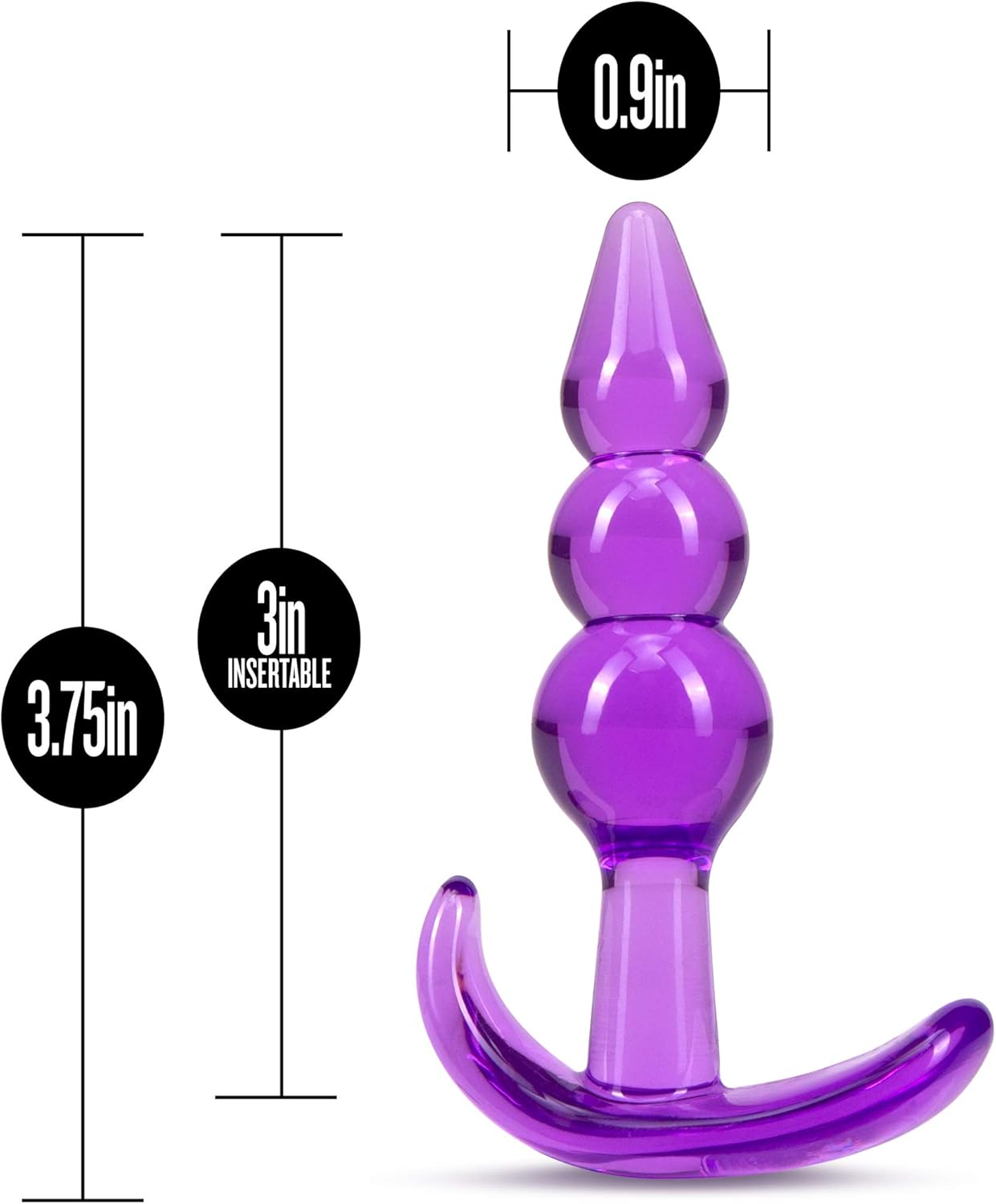 B Yours Triple Bead Anal Plug-(Bl-24411)