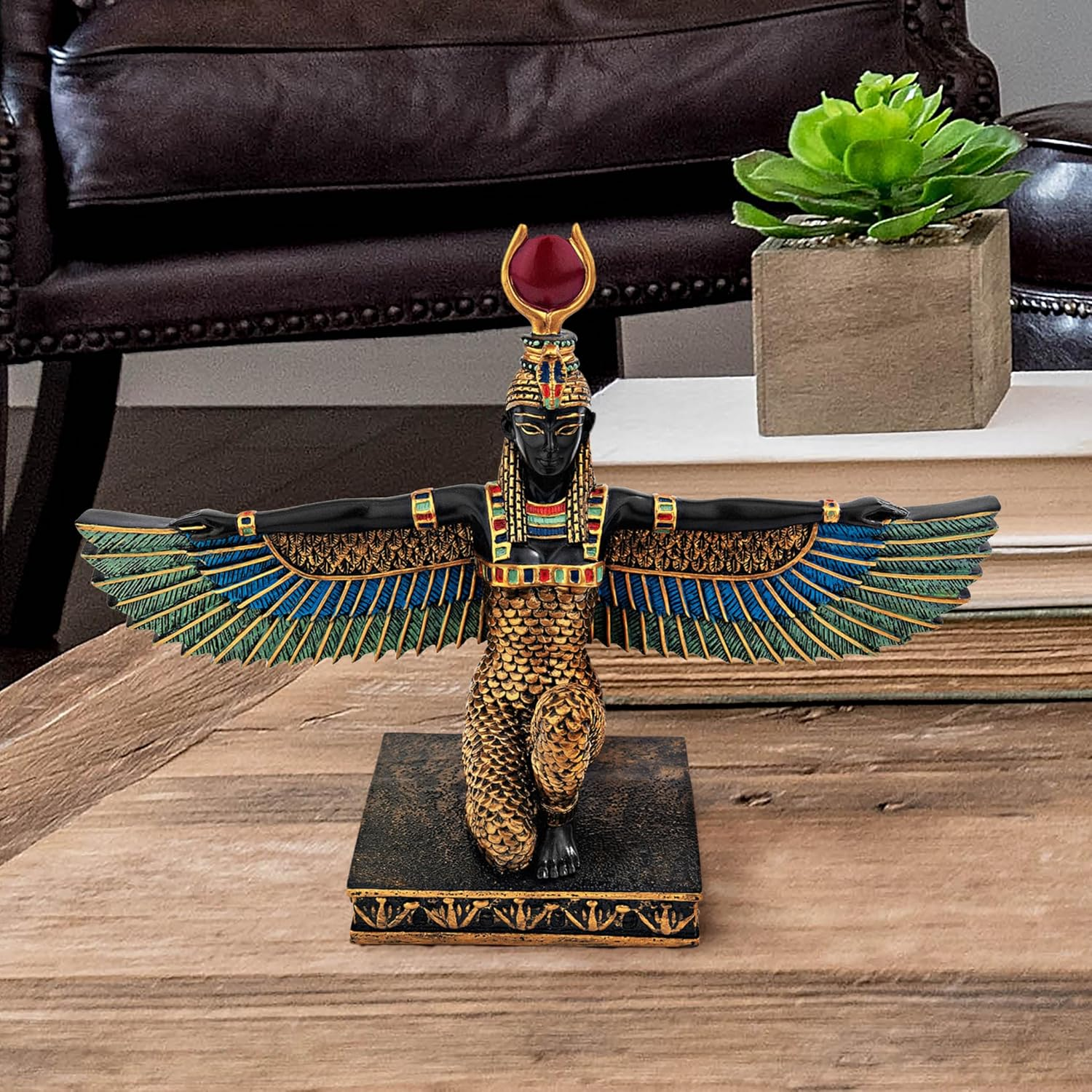 Design Toscano QL12219 Isis Egyptian Goddess of Beauty Statue, Full Color image number 2