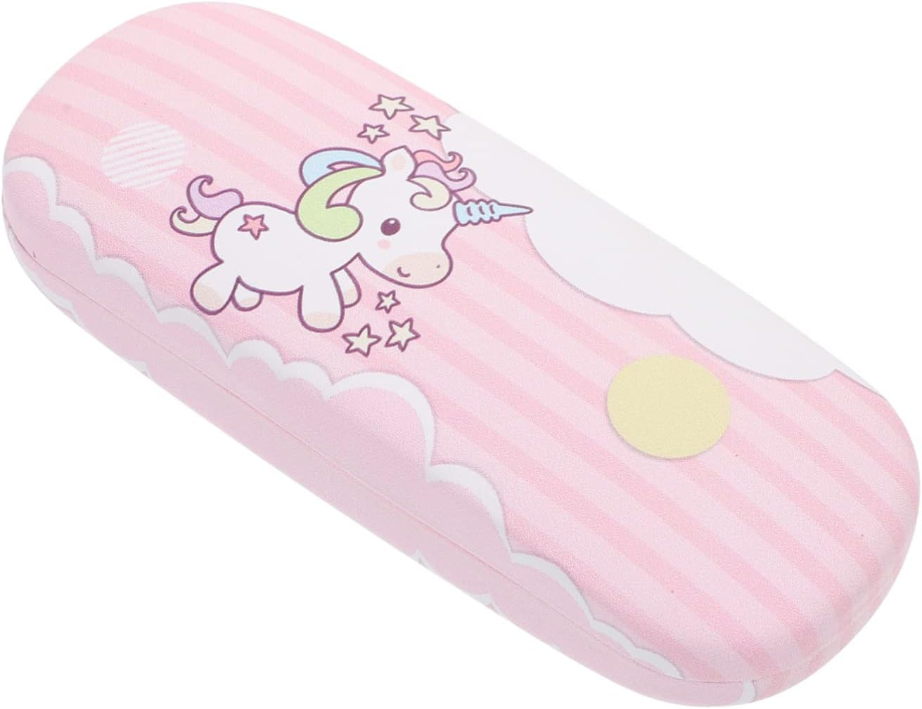 Healeved Glasses Case Glasswear Drinking Glasses Teen Girl Sunglasses Leather Sunglass Case Leather Sunglasses Case Large Glasses Case Eye Glass Carry Case Portable Glasses Case Fold Pu