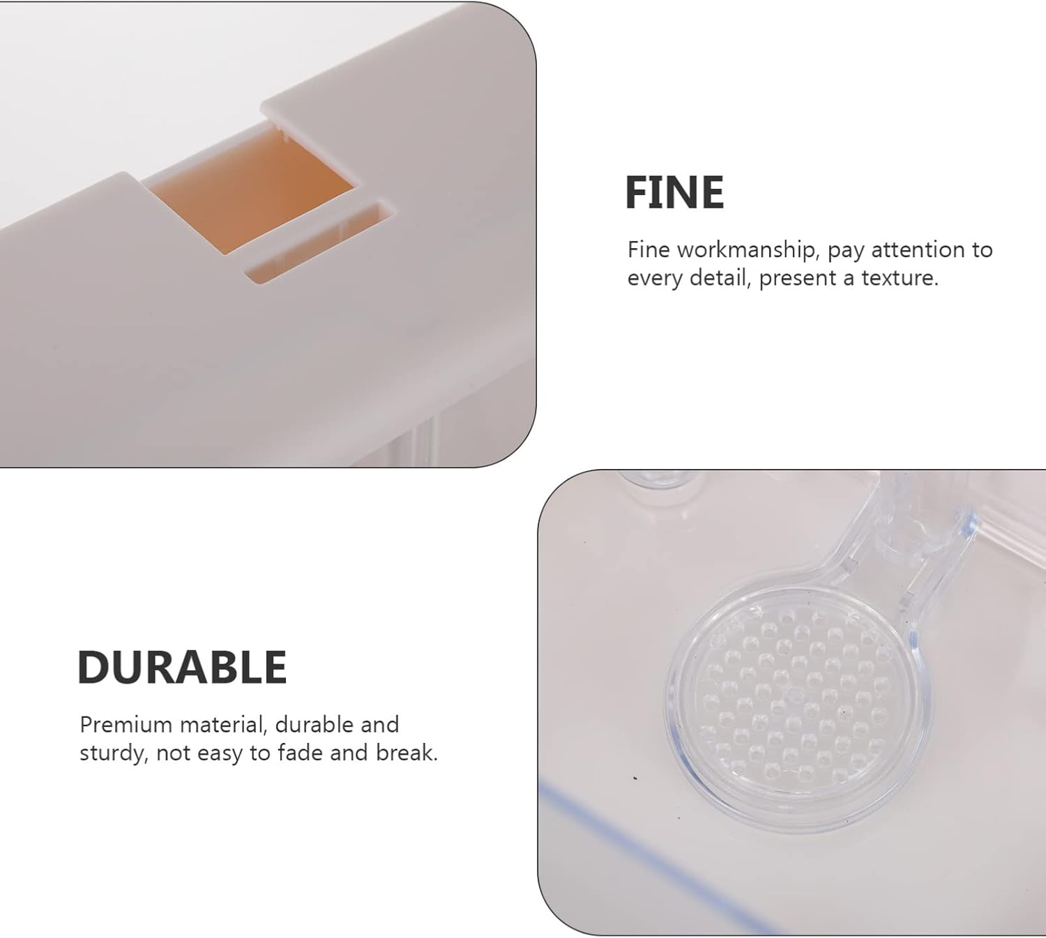 Mipcase Self-Cleaning Acrylic Fish Tank Easy Maintenance Water Changing Aquarium for Desktop Use Stylish Decorative Fish Tank for for Aquatic Plant Gardens image number 5