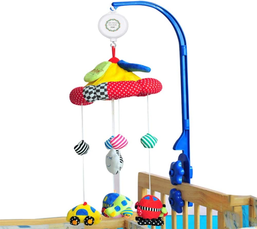 ABS Baby Auto Music Crib Mobile Set - Battery-Operated Bed Bell Mobile with Rotating Hook and 3 Modes Volume 35 Lullabies image number 5
