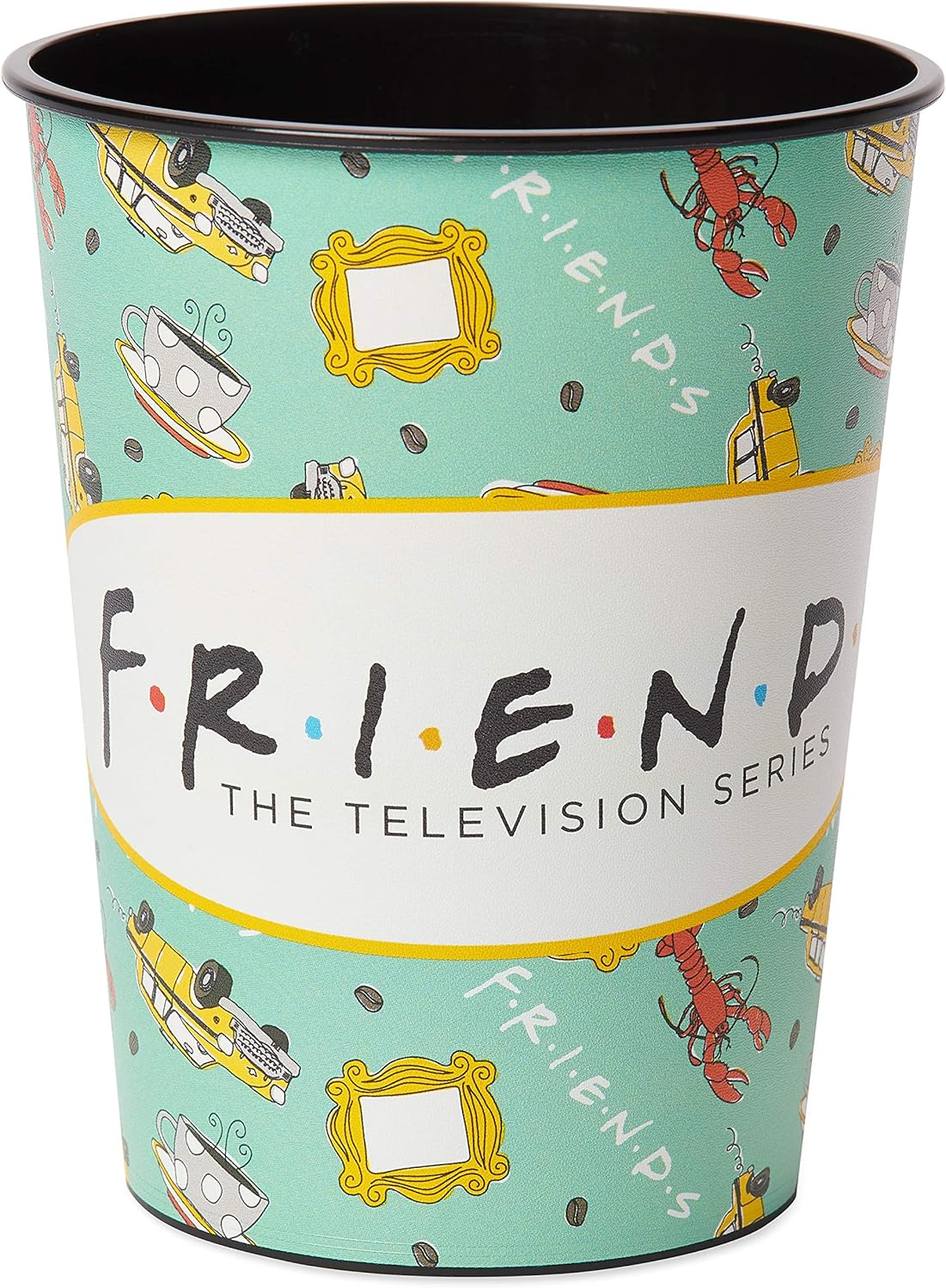 American Greetings Friends Party Supplies, Plastic Cups (8-Count) - Dessert Plates image number 3