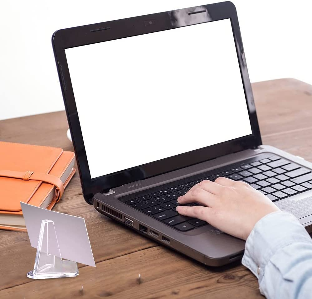 30 Mini Display Stands - Transparent Easel Holders for Coin, Medal, Card image number 3