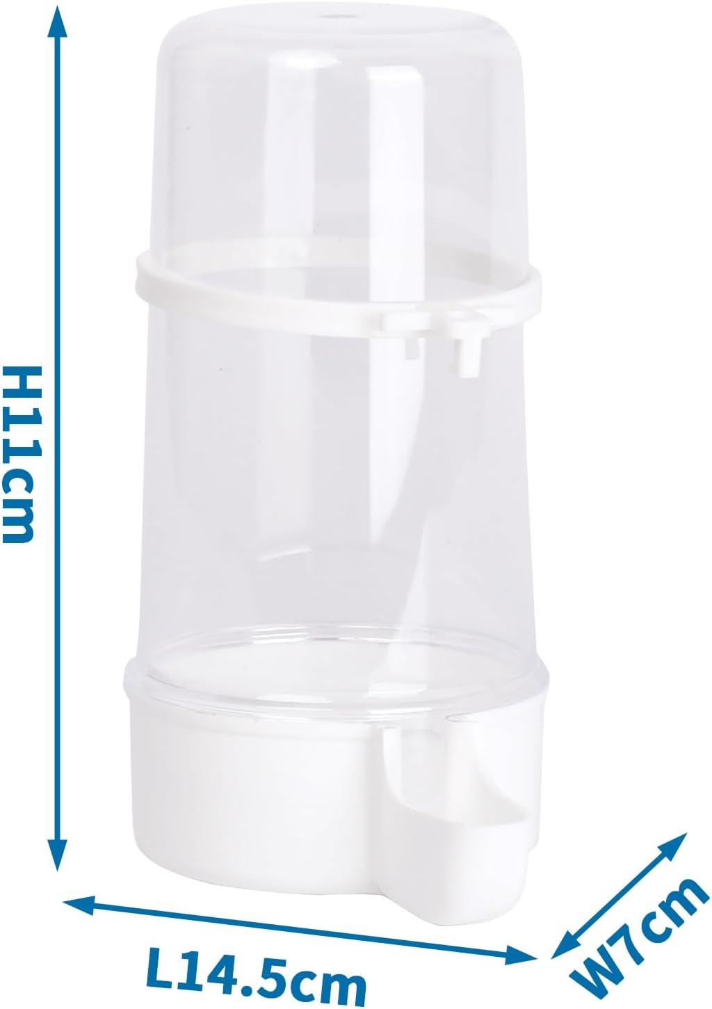 Patapalooza Automatic Bird Food Dispenser, with Adjustable Capacity and Timer, Ideal for Feeding Birds in a Regular Way. image number 1