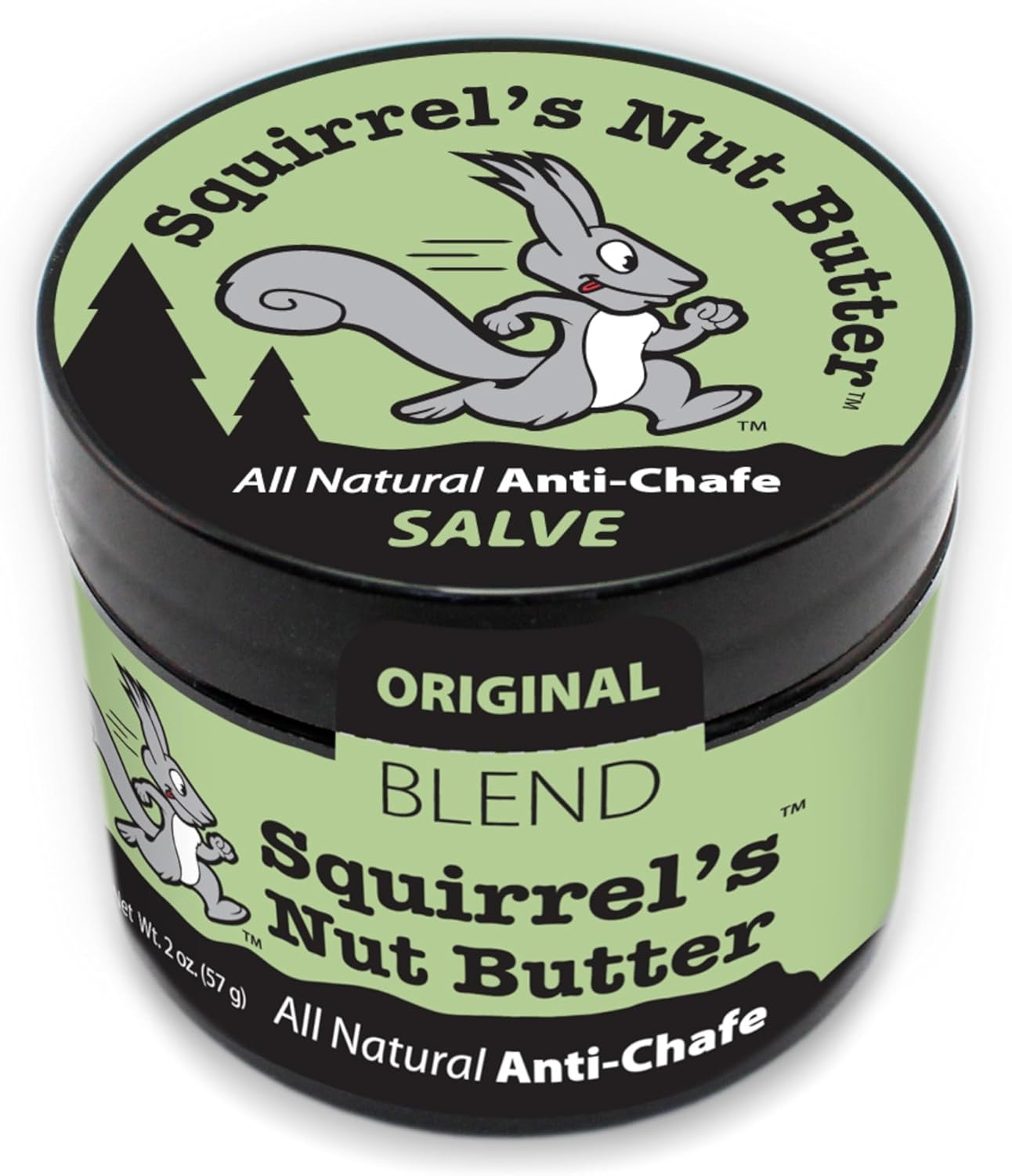 Squirrel'S Nut Butter All Natural anti Chafe Salve, Tub (60Ml) image number 3