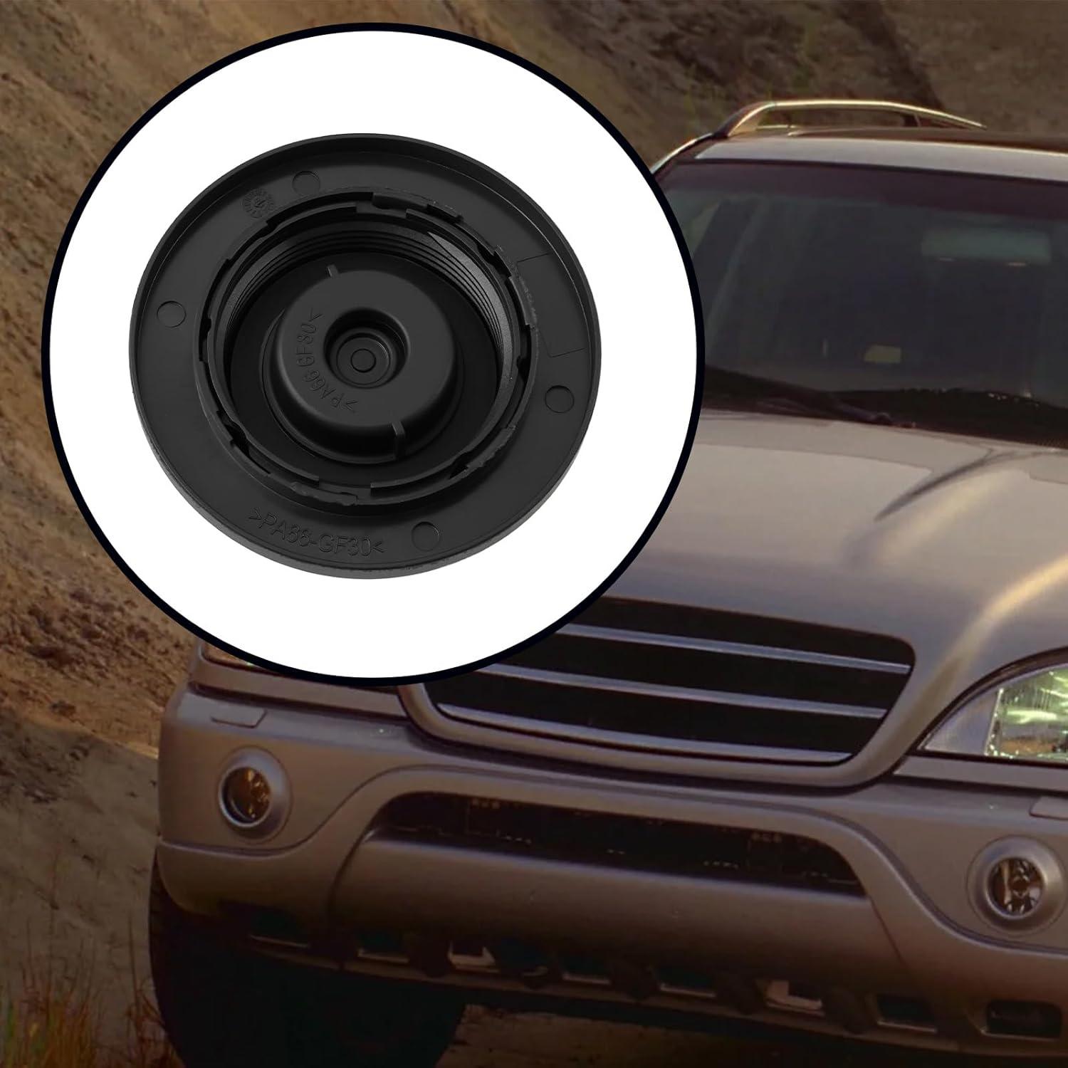 Car Coolant Reservoir Cap A1635000006 Compatible with Mercedes-Benz W163 image number 5