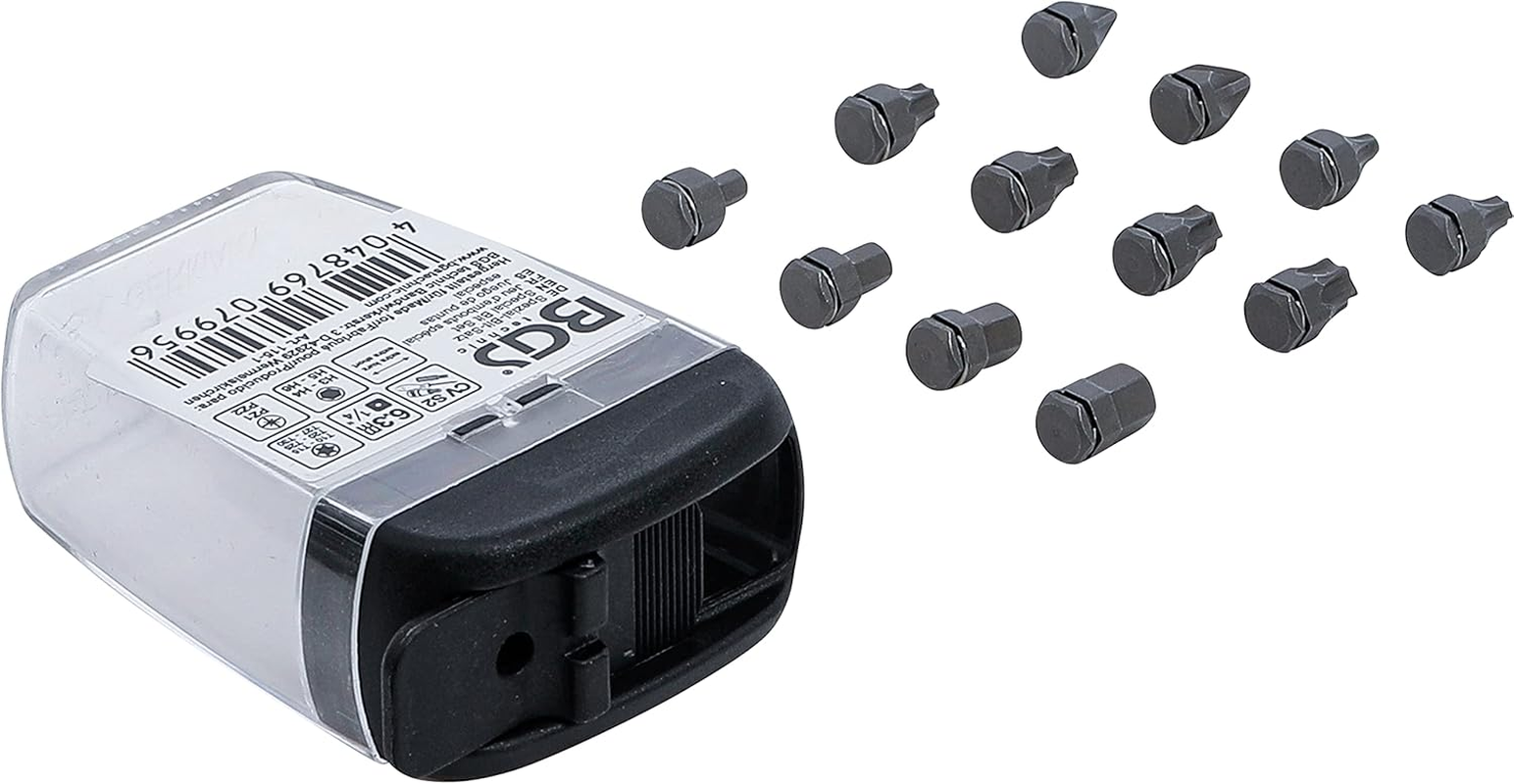 BGS 115-1 Special Bit Set, Drive Hexagon Socket 6.3 Mm (1/4 Inch) for Type 115
