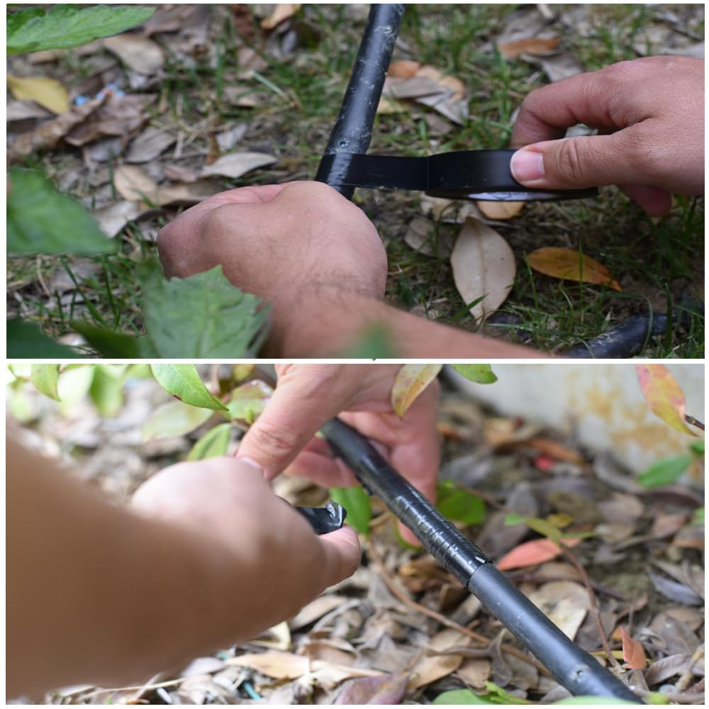 Skycabin Black PVC Electrical Insulation Tape Adhesive Electrical Tape Perfect for Electric Insulating Wire Wrapping,Home DIY, Repairs, Electrical, Automotive and Equipment image number 3