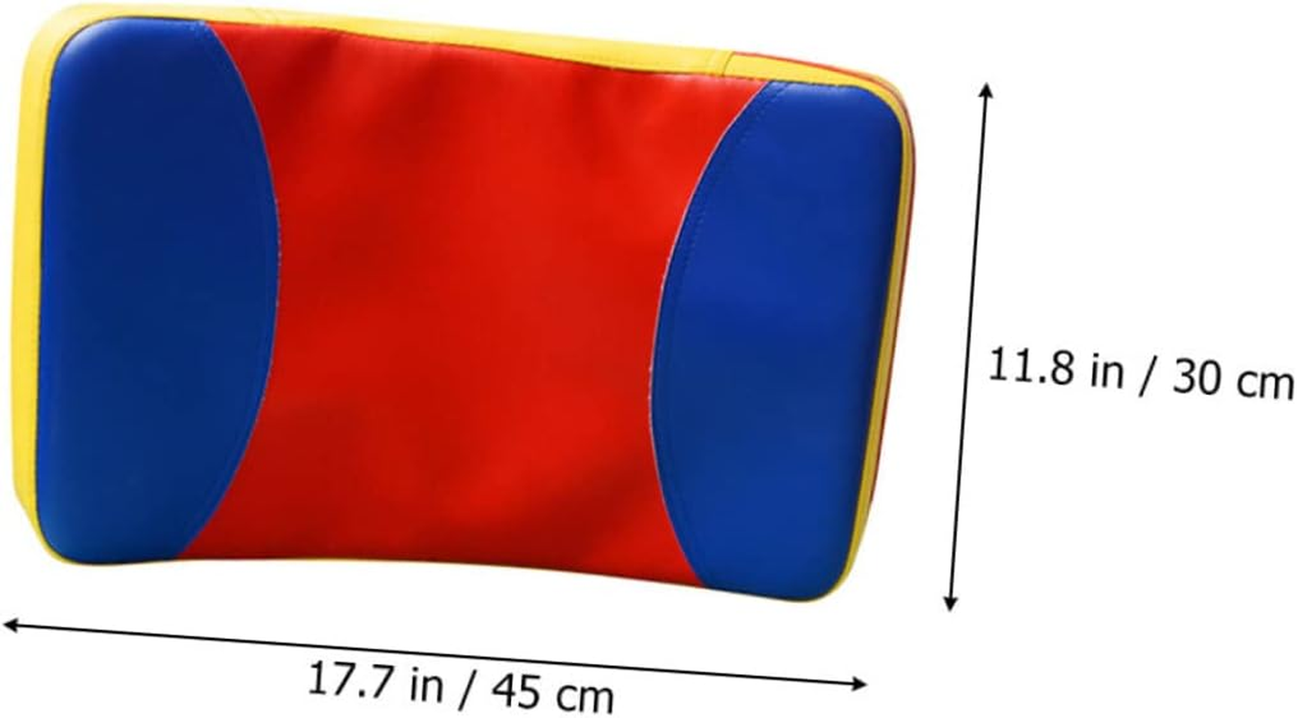Taekwondo Kick Pads and Boxing Punching Hand Pad, Large Three-Color Thickened Curved Training Kickboxing Shield, Sturdy Martial Arts Target for Boys and Girls and Adults Fitness Exercise image number 6