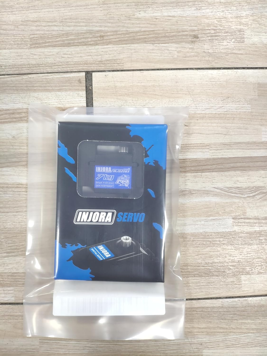 INJORA 7KG 2065 Digital Servo Waterproof High Voltage Sub-Micro Shift Servo for TRX4M TRX4 TRX6 SCX10 III 1/10 RC Crawler Car,1Pcs image number 6