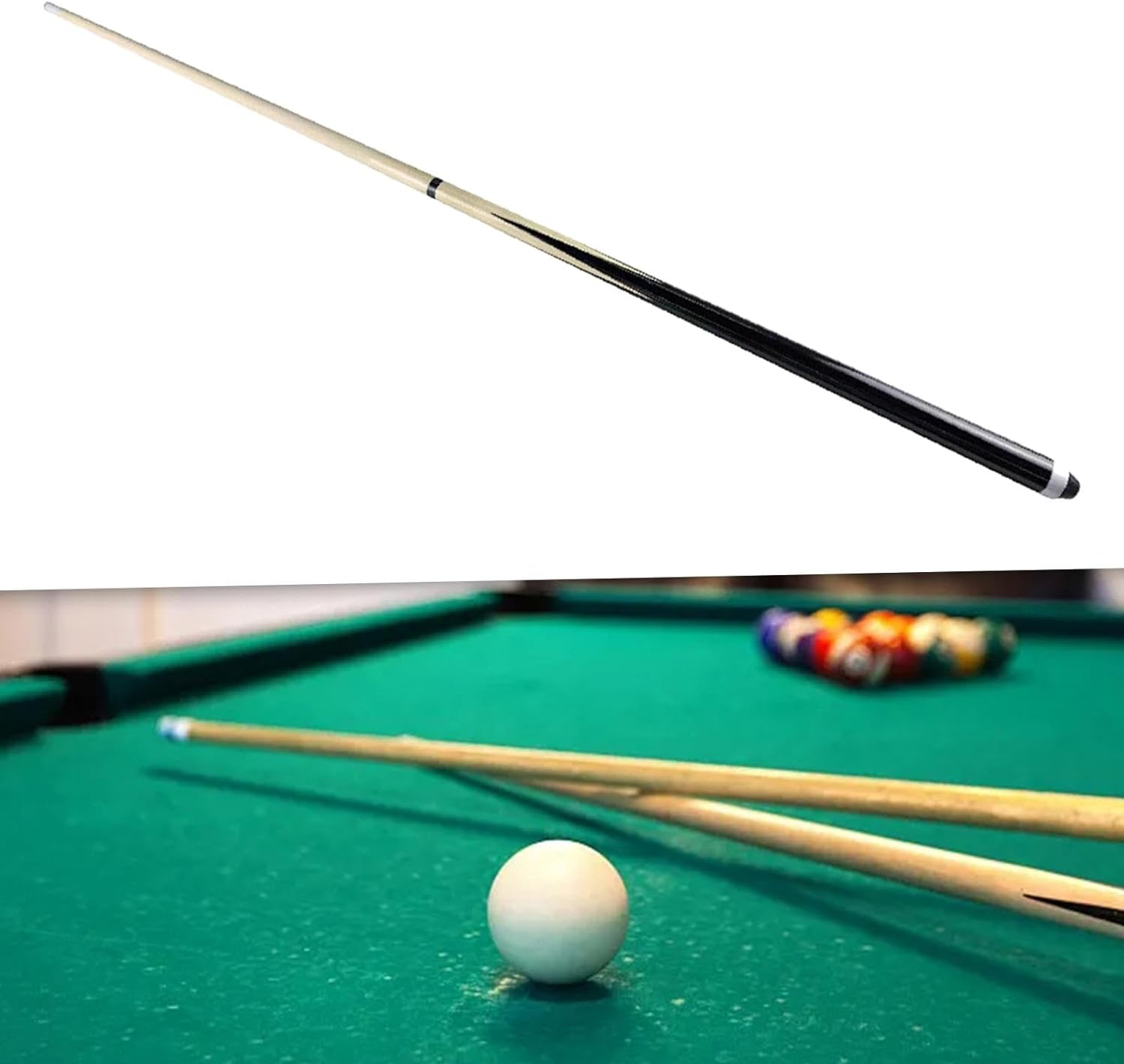 Dickly Short Pool Cue, Billiard Cue Hardwood Pool Stick, Children'S Exercise Cue, Portable, Home Kids Pool Cue Kids Pool Cue Stick image number 4