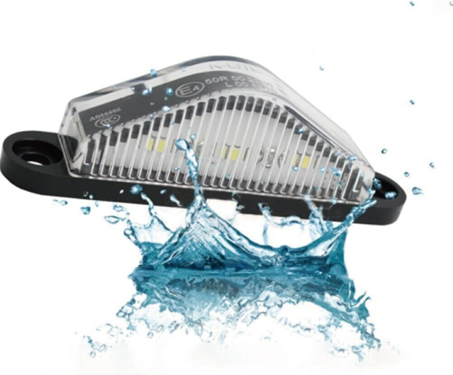 Tootoo 2Pcs LED License Number Plate Light Lamp Truck Caravan Trailer Boat UTE 10-30V image number 5