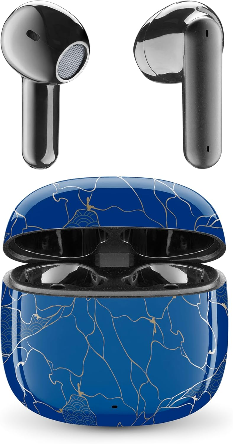 Music Sound - TWS Fantasy Bluetooth Headphones - Capsule Design - Wireless - Charging Case - Microphone - Playback Time up to 25 Hours - and Patterns