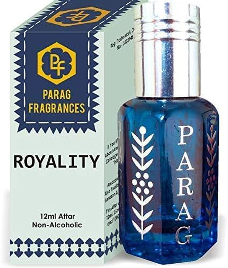 New Royality Attar 1 Tola / 12Ml (Crystal Series) (Limited Time Launching Offer Pack) Natural Distiled Attar/Alcohol Free Attar/Long Lasting Attar