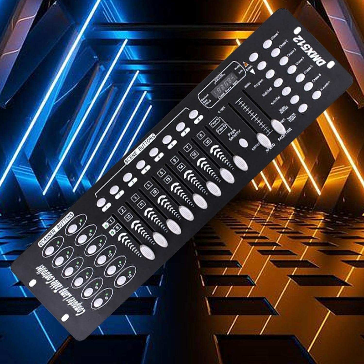 Kowaku Lighting Mixer Board Console Operator Console Controller Dmx 192 Dmx 512 DJ Light Controller for Djs Bars Moving Head Light image number 2