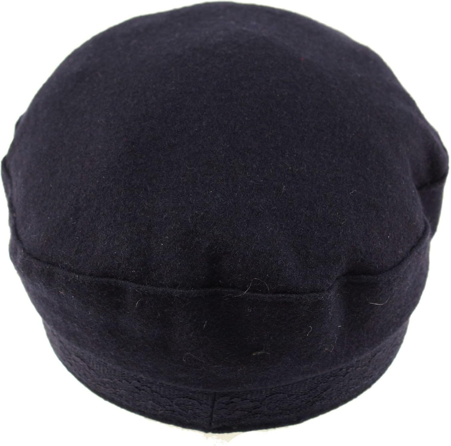 Epoch Hats Men'S Greek Fisherman Sailor Fiddler Winter Wool Driver Hat Flat Cap, Navy, Small-Medium