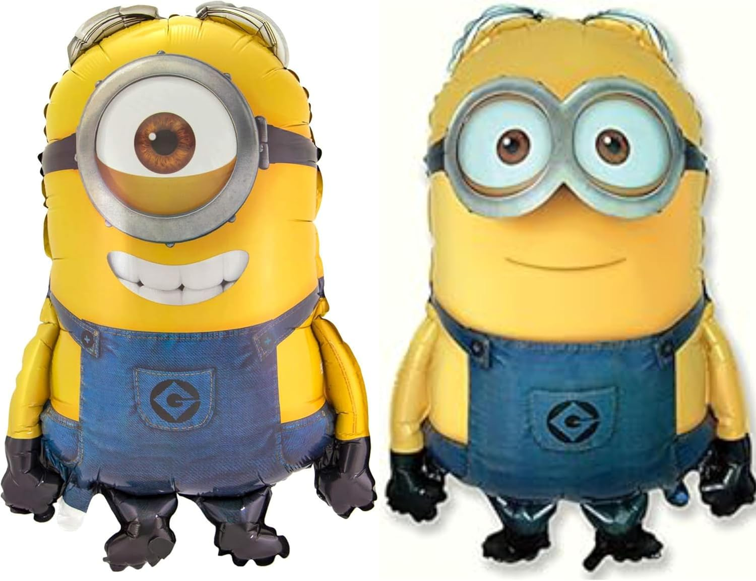 Set of 2-30 Despicable Me Minion Foil Balloons Dave and Stuart (CS126+CS141) by Balloonshop image number 2