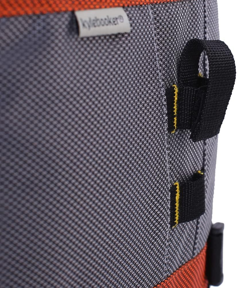 Raprance Fishing Lure Bag Baits Tackle Binder Organizer Storage Plastic Bag（Orange） image number 3