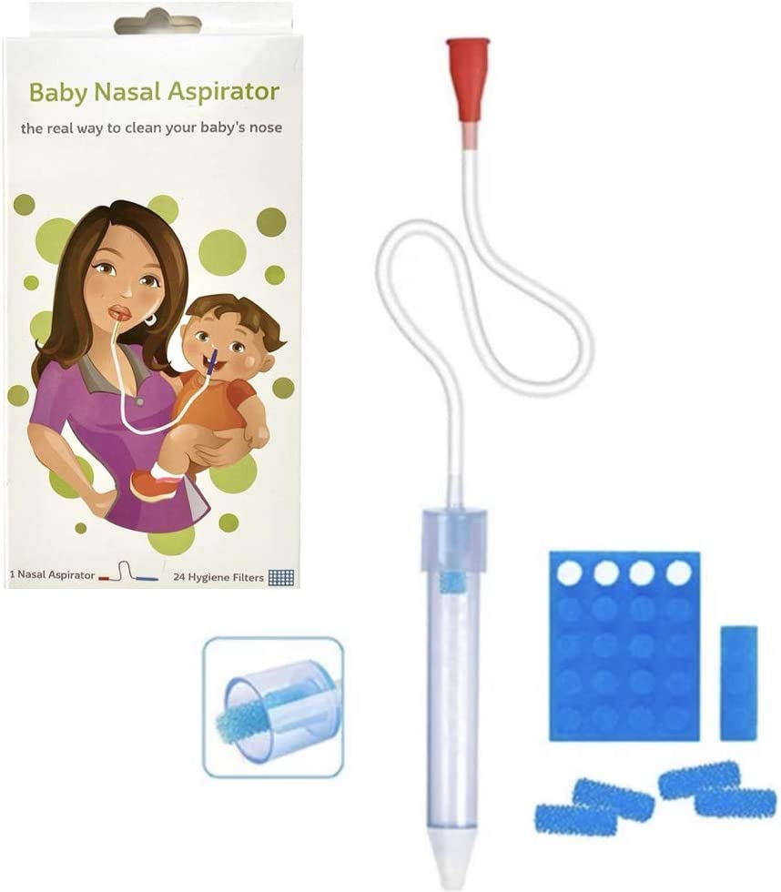 Baby Nasal Aspirator with 24 Hygiene Filters Nose Cleaner the Snot Sucker image number 4