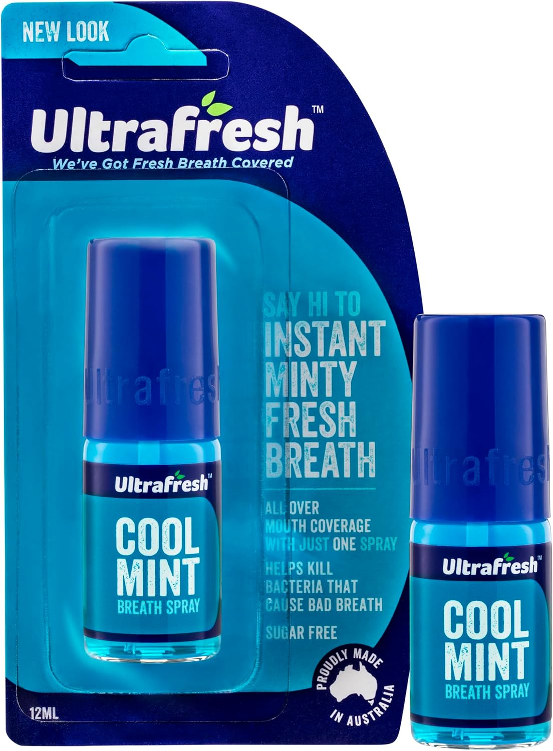 Ultra Fresh Cool Mint Breath Spray, 12Ml