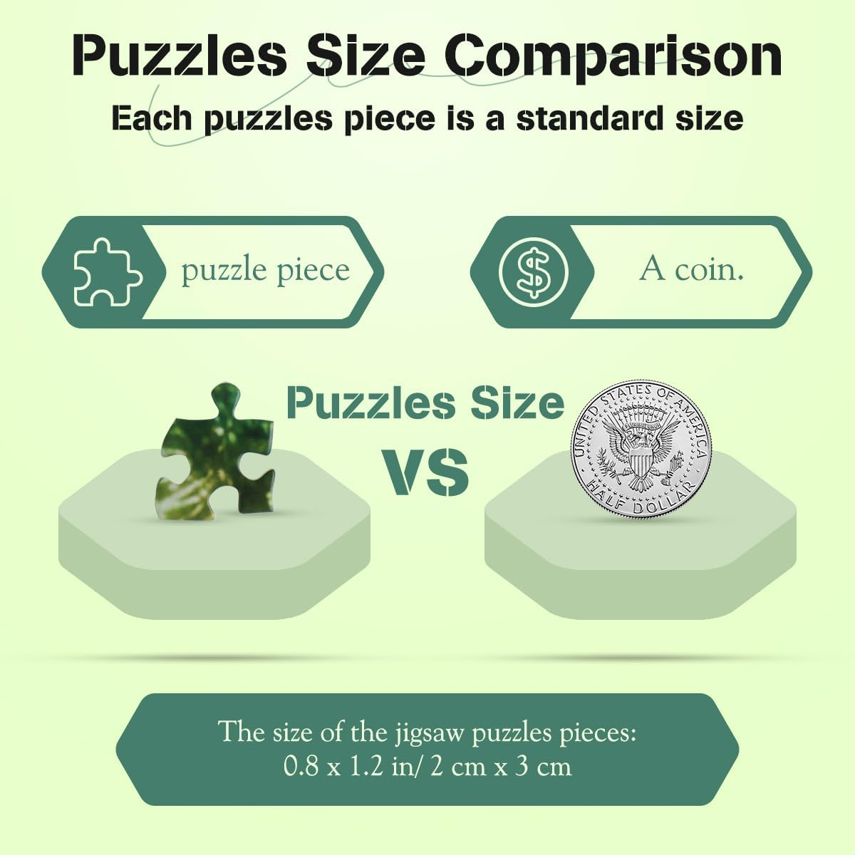 MISITU 1000 Pieces Jigsaw Puzzles for Adults Mushroom House Village Picnic Impossible Hard Difficult Challenging Teens Jigsaw Puzzle 70 X 50 Cm with Reference Poster image number 3