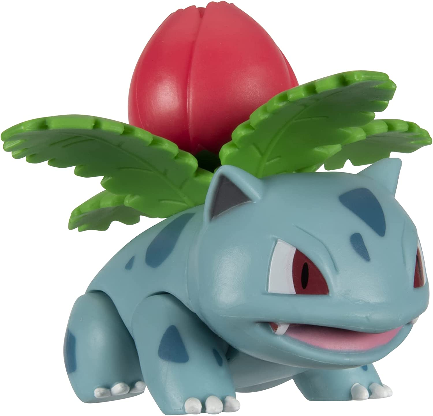 Pok&eacute;mon Battle Figure, Grass-Type Theme with 3 Pack Ludicolo, Ivysaur, Grookey - 4.5-Inch Ludicolo Figure, 3-Inch Ivysaur Figure, 2-Inch Grookey - Toys for Kids Fans, PKW2551