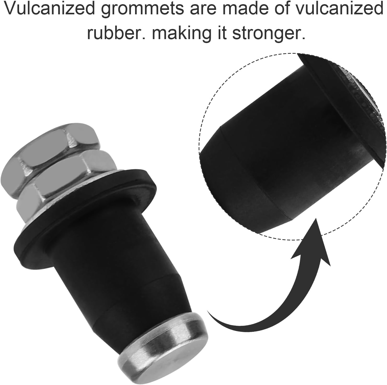 Water Tank Sensors for Recpro RV Water Tank Gauge Systems, Screw-In Water Level Sensors for Fresh, Gray or Black Water Tank 6 Pack image number 6