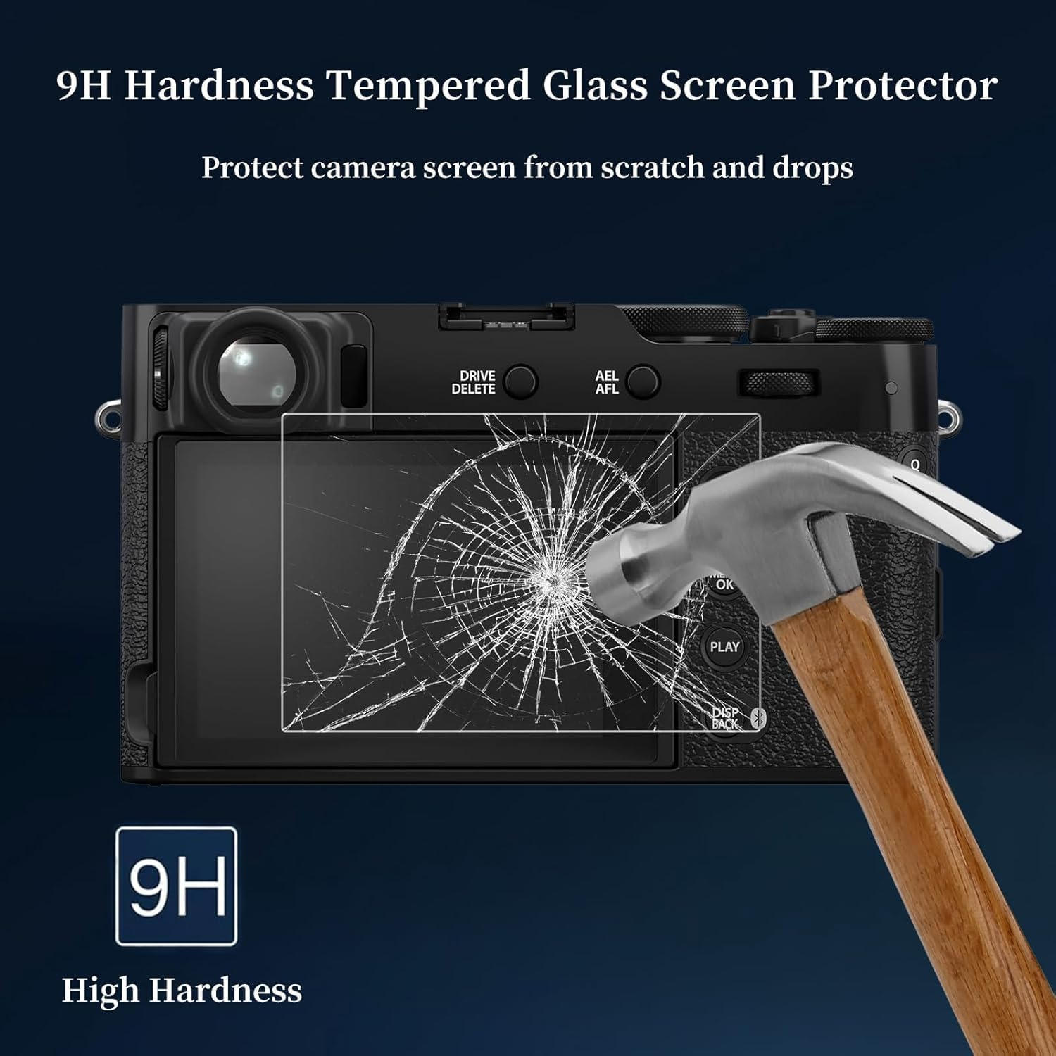 Didisky Pack of 4 Screen Protectors for FUJIFILM X100VI / X100V / X-E4 / X-T4.9H Tempered Glass Screen Protectors, Scratch-Resistant, Anti-Dust, Bubble-Free image number 5