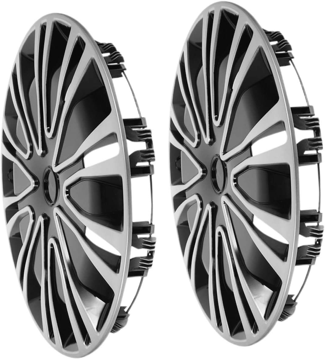 GETAJGHSD 2Pcs Hubcap Decoration Automotive Wheel Hub Cover Car Hub Caps for Vehicle Wheel Caps for Cars image number 2