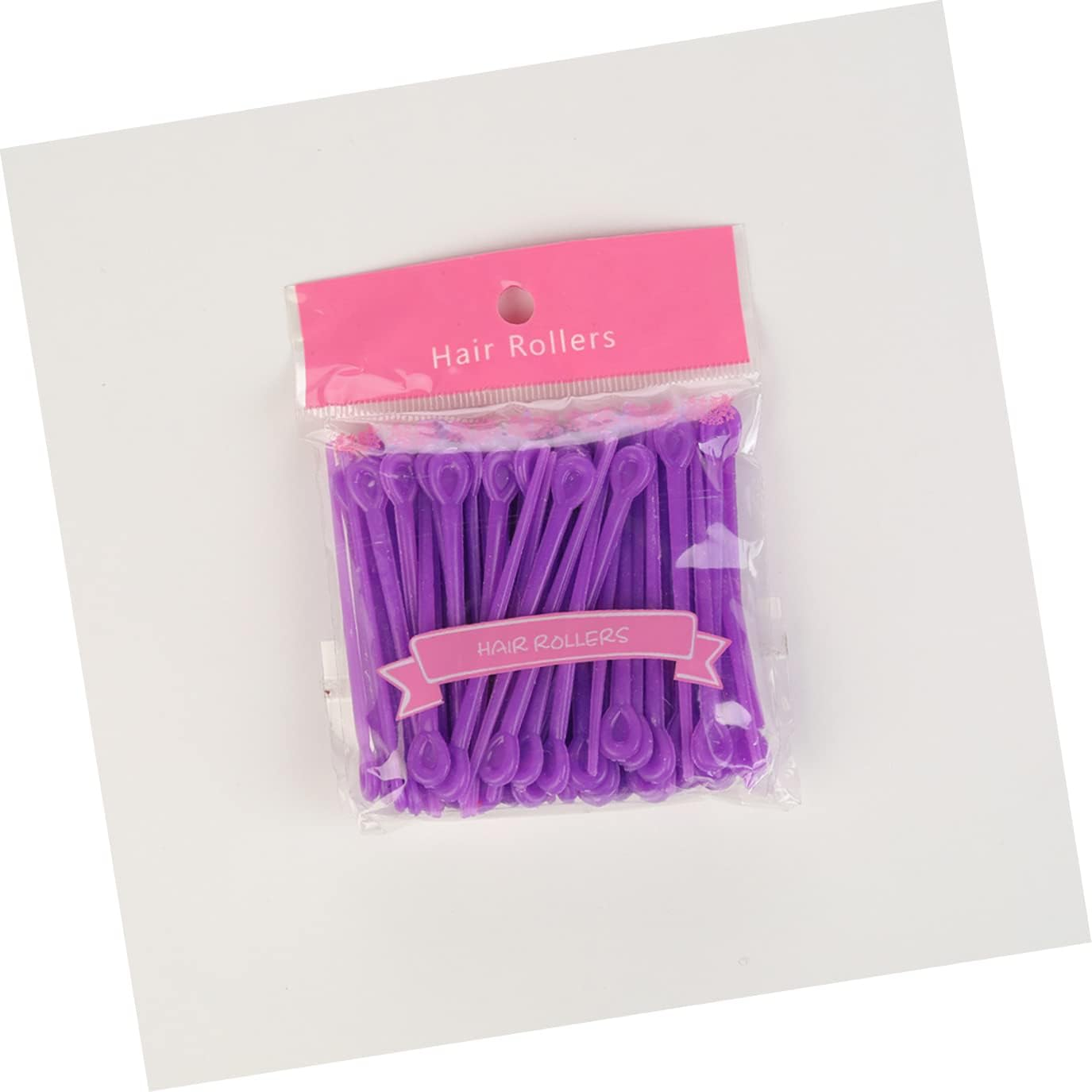 KALLORY 2Packs Perming Tools Hair Roller Pins Plastic Hair Clips for Women Girls for Styling Random Color image number 1