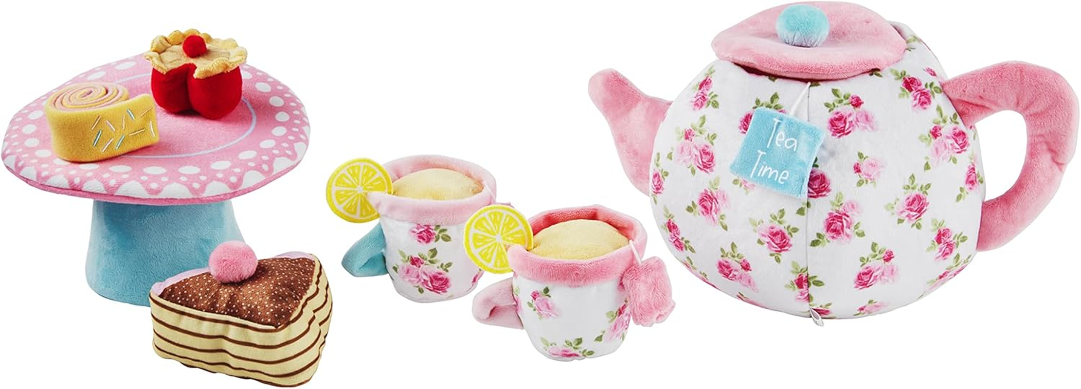 Mud Pie Children'S Tea Party Plush Set image number 2