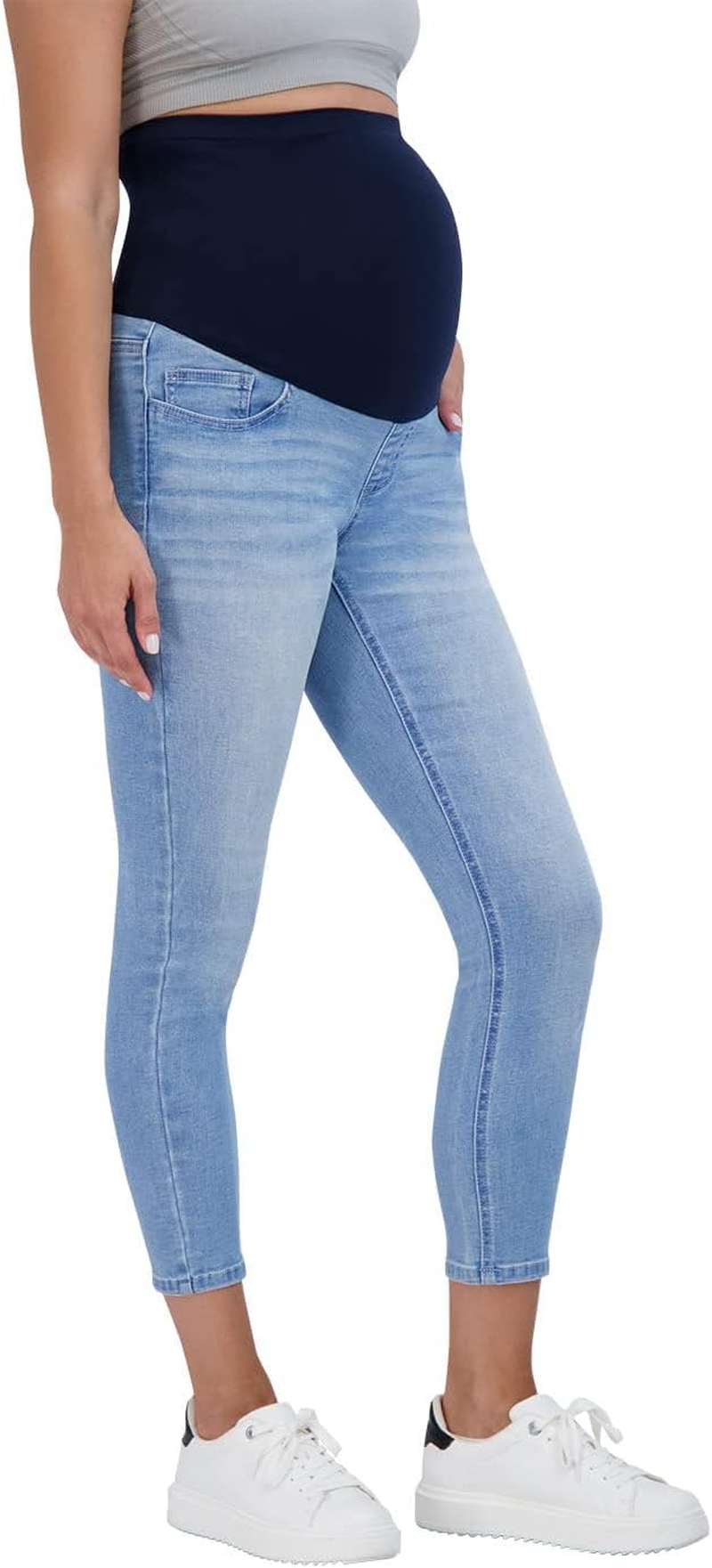 Savi Parker Women&rsquo;S Maternity Jeans over the Belly - Pregnancy Clothes for All Seasons, Maternity Pants image number 6