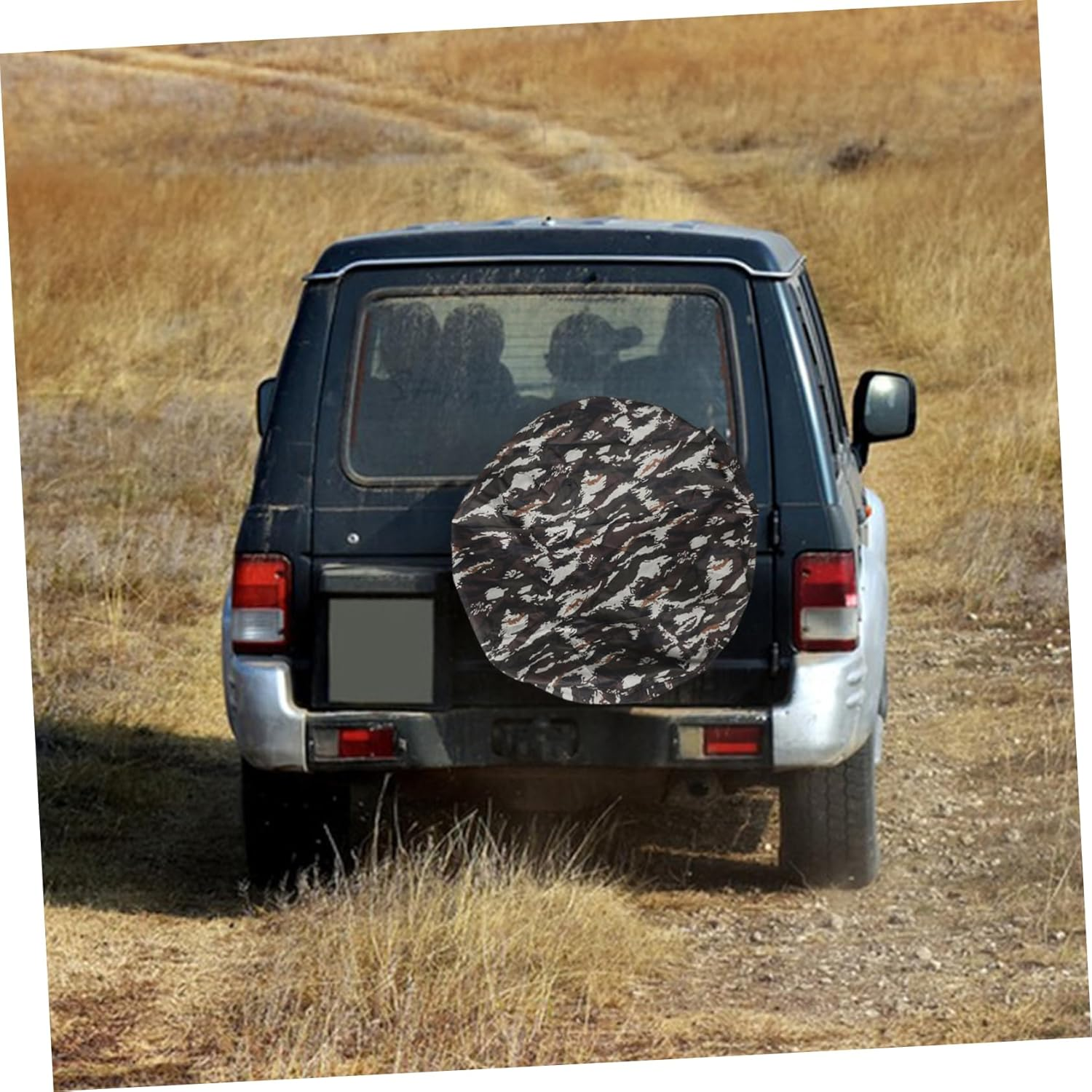 SOESFOUFU Spare Tire Covers Camouflage Car Wheel Protectors Oxford Cloth Waterproof Universal Wheel Covers Automotive Accessories for Trailer Rv SUV Vehicle image number 6