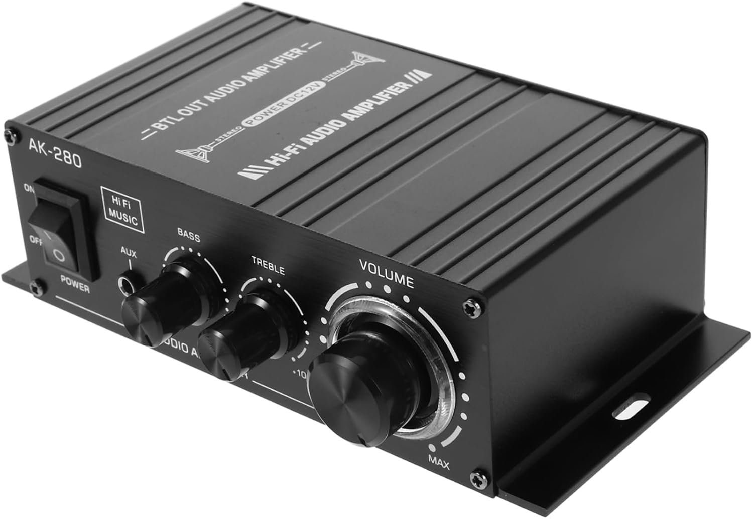 BELLIFFY Portable Car Amplifier Mini Power Amplifier for Motorcycle and Computer Compact Audio Amp Speaker for Home Use image number 5