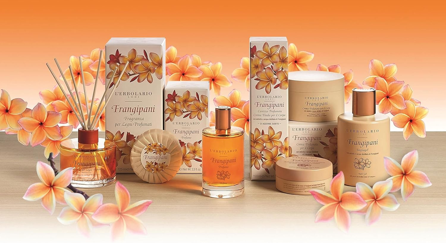 Bath Gel - Frangipani by Lerbolario for Women - 10.1 Oz Shower Gel image number 2