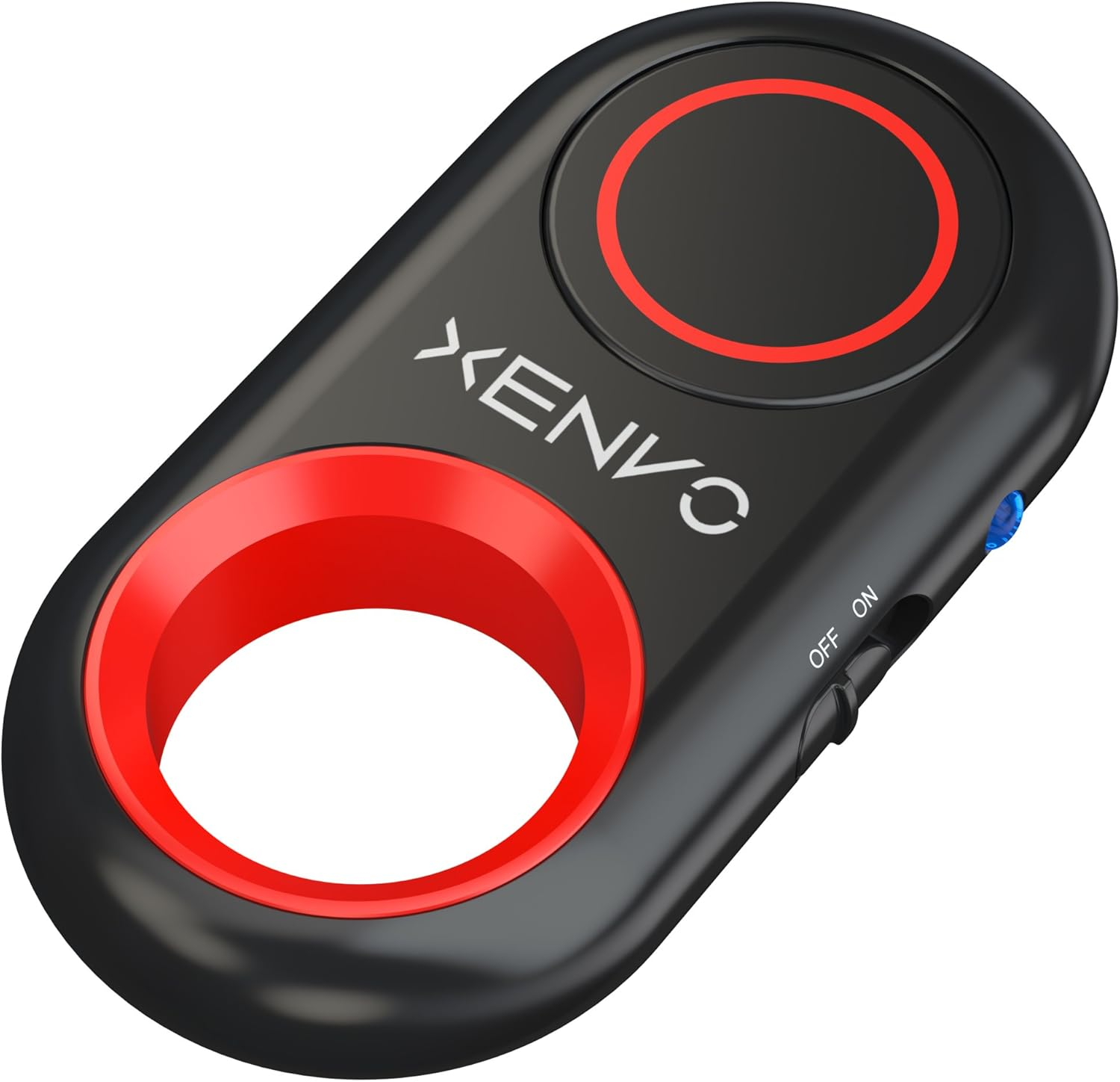 Xenvo Shutterbug - Bluetooth Remote Control Camera Shutter and Wireless Selfie Button Clicker, Compatible with Iphone, Ipad, Android, Samsung, and Google Cell Phones, Smartphones and Tablets Red