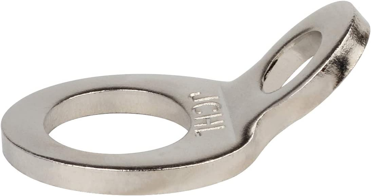 JCHL Stainless Steel Multi-Purpose Tie-Down Anchors Hooks Dirt Bike Tie down Strap Rings for Motorcycle Dirtbike ATV Trailer Truck Rosa-Gold (4-Pack) - 4-Pack image number 3