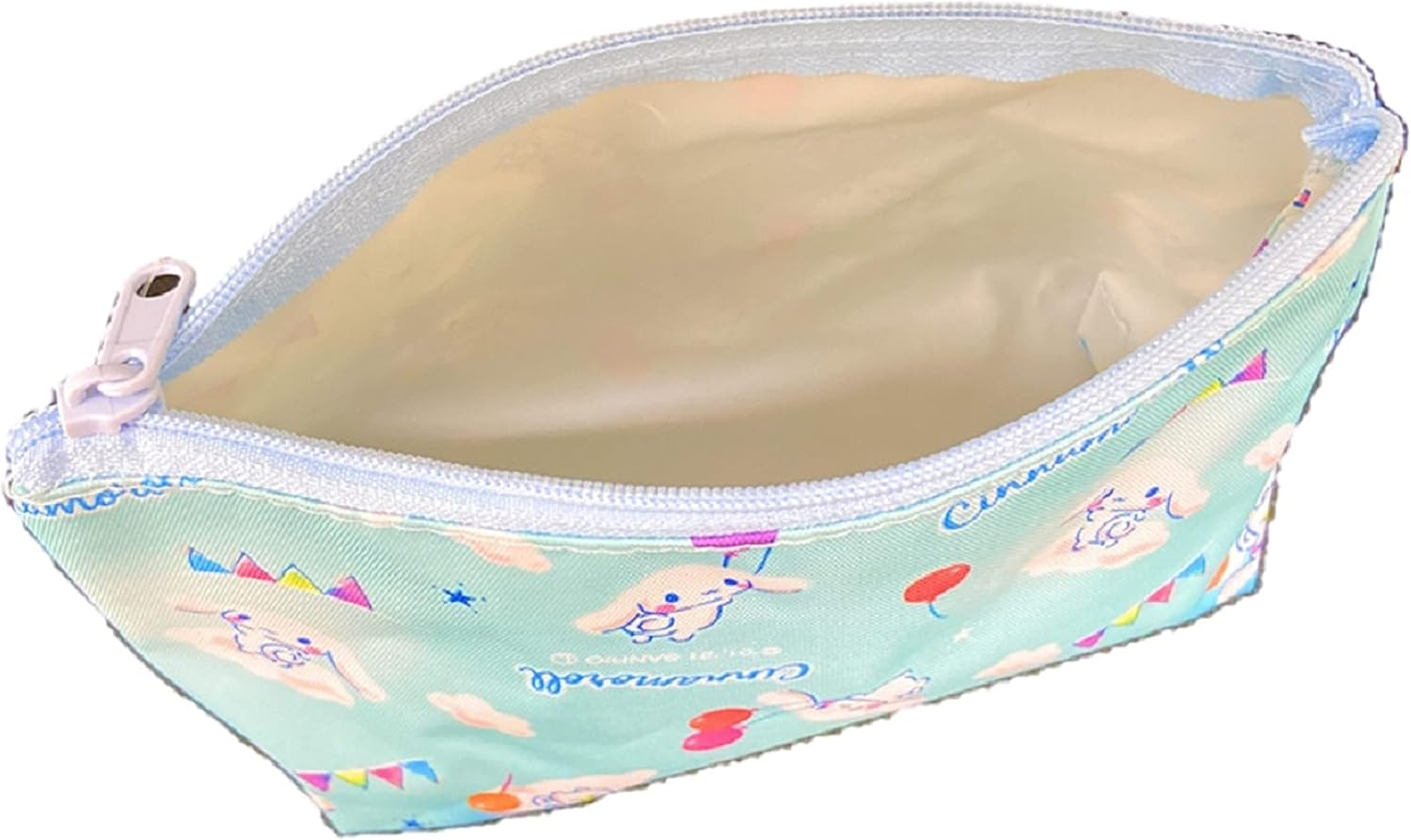 Sanrio Cinnamoroll Boat Type Cosmetics Pouch Bag (Sky), Sky Blue image number 3