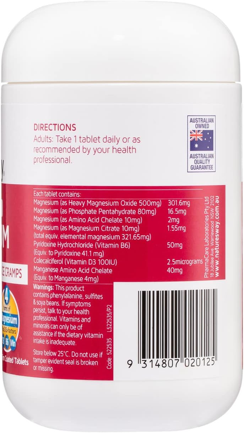 Nature'S Way High Strength Magnesium 150 Tablets image number 1