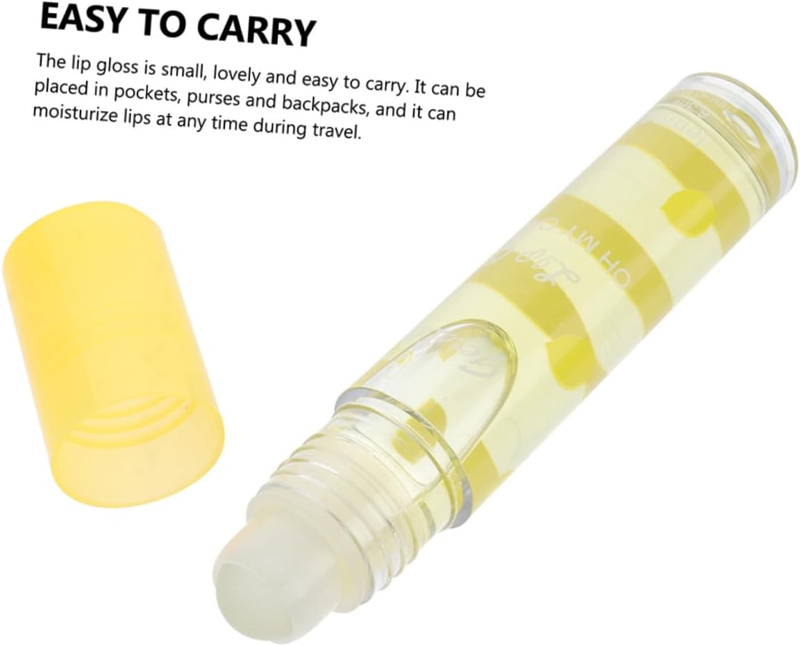 ARTSEWPLY 4Pcs Fruit-Flavored Moisturizing Lip Pomade Set Natural Lip Gloss Hydrating Suitable for Daily Makeup image number 6