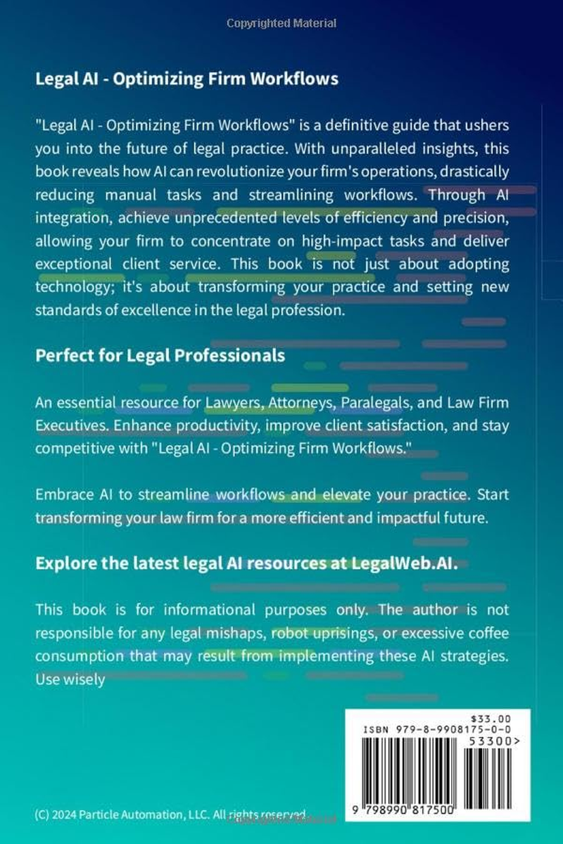 Legal AI: Optimizing Firm Workflows image number 1