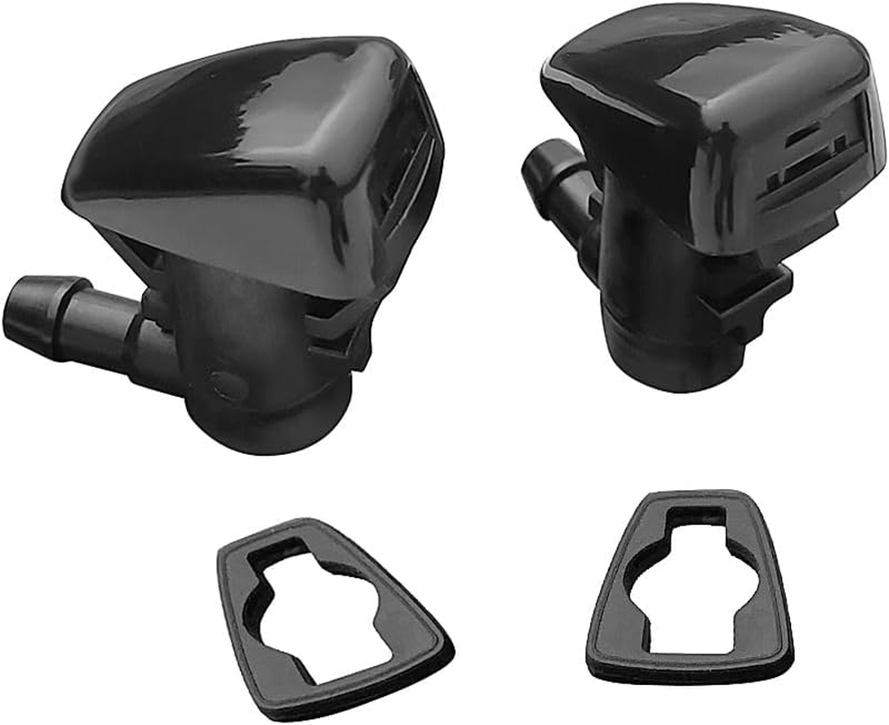 58112 Premium Wiper Washer Nozzles Fit for Jeep Grand Cherokee 05-2021 | Mitsubishi Galant 09-2012, Windshield Washer Fluid Jet Nozzle | Easy to Install | 2 Pack, Ref 55372143AB, 8265A127, 8265A128 image number 5