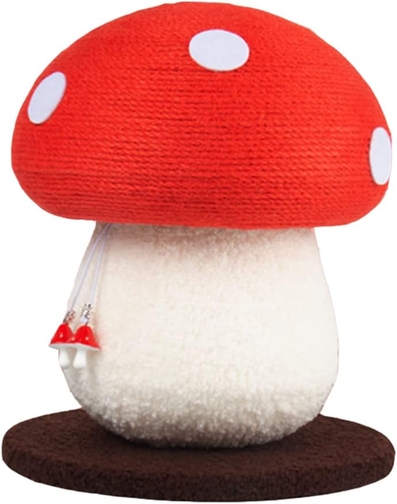 Mushroom Cat Tower with Sisal Scratching Posts, Unique Creativity Attract Cats, Cat Tower for Play, Protect the Furniture image number 2